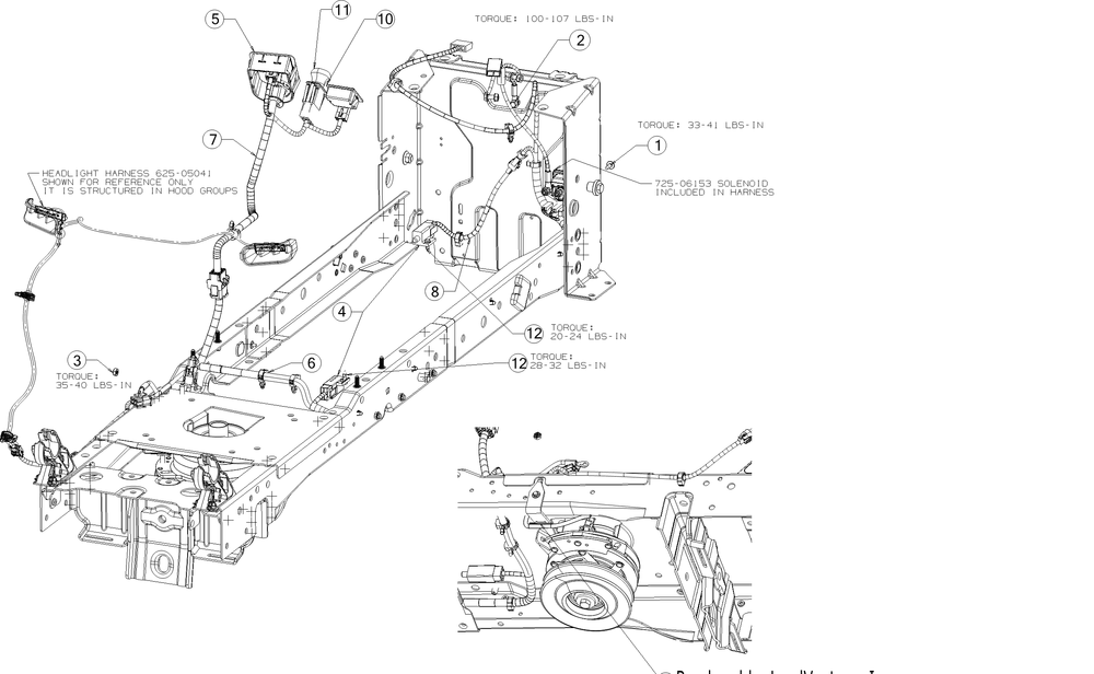 Electrical Diagram and Parts List for XT1-GT50KH (14AQA3CQ010)(2016) Cub Cadet Lawn Tractor